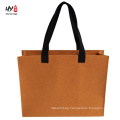 eco felt printed shopping bags